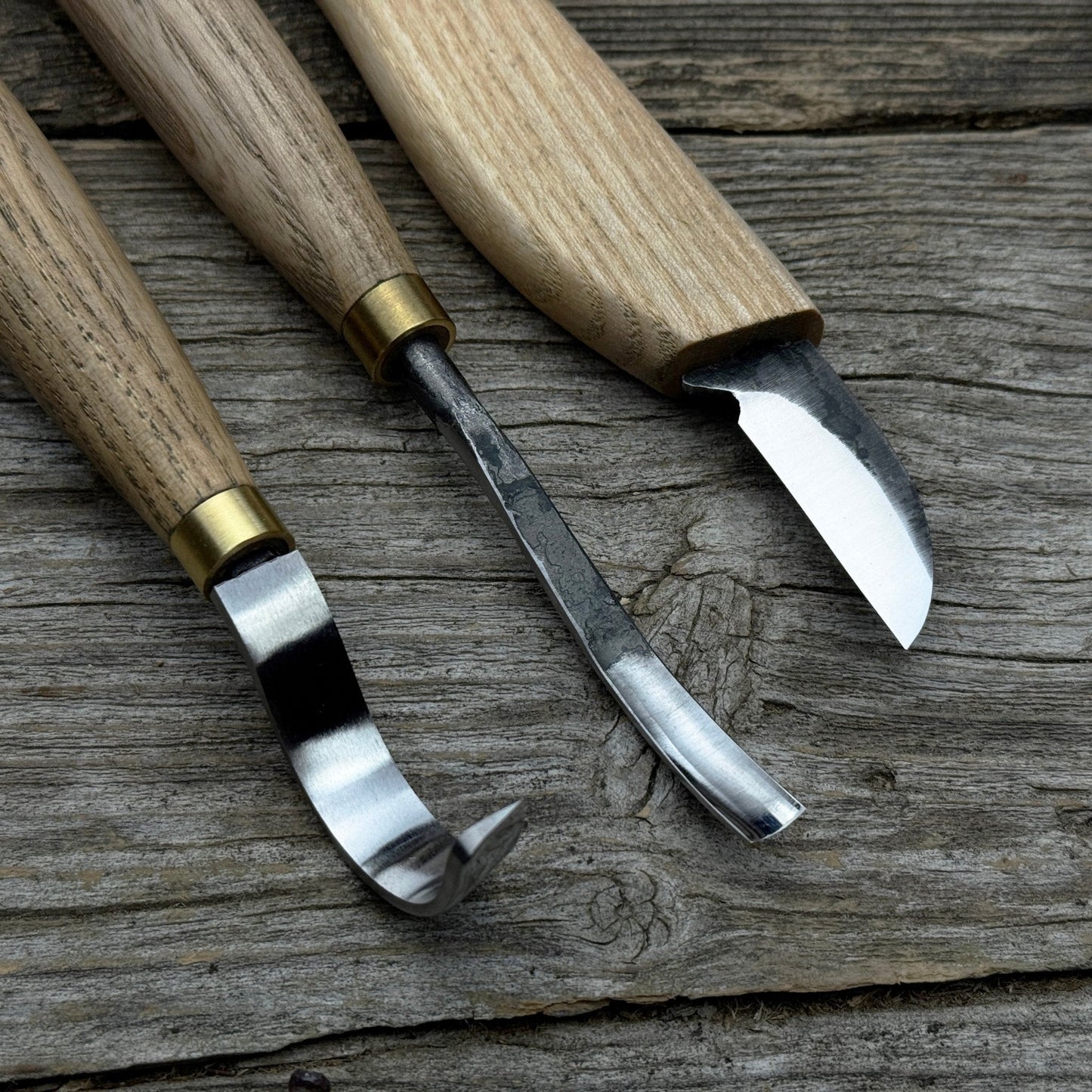 4-Piece Spoon Carving Tool Set with Sharpening Board