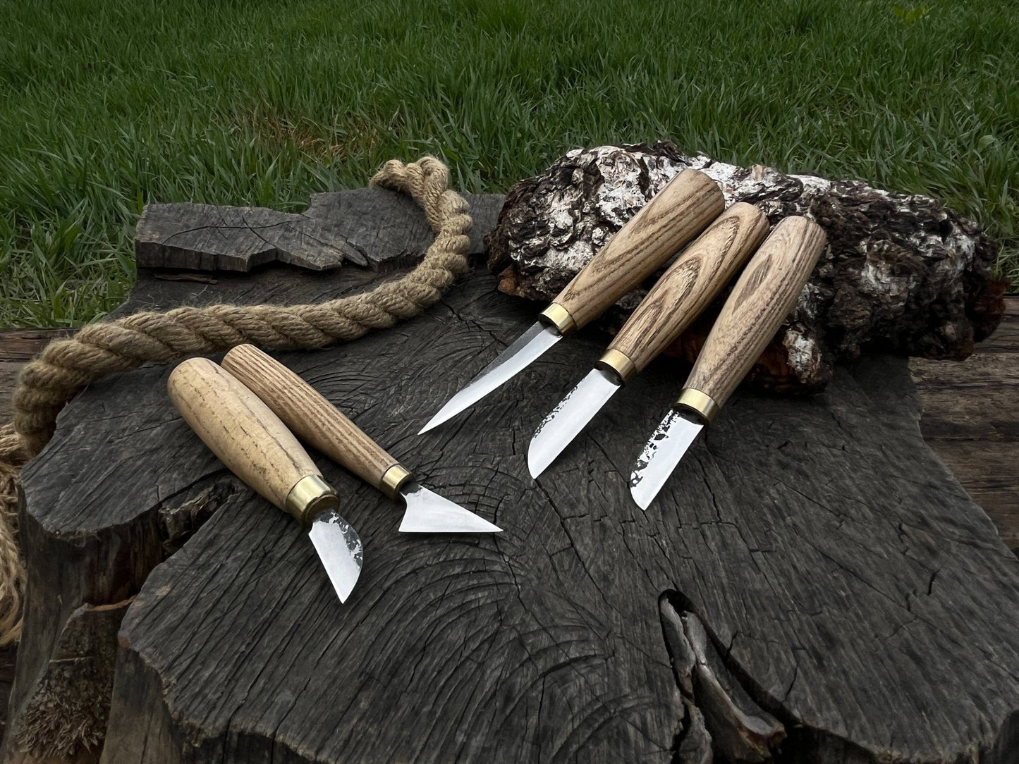 5-Piece Wood Carving Knife Set
