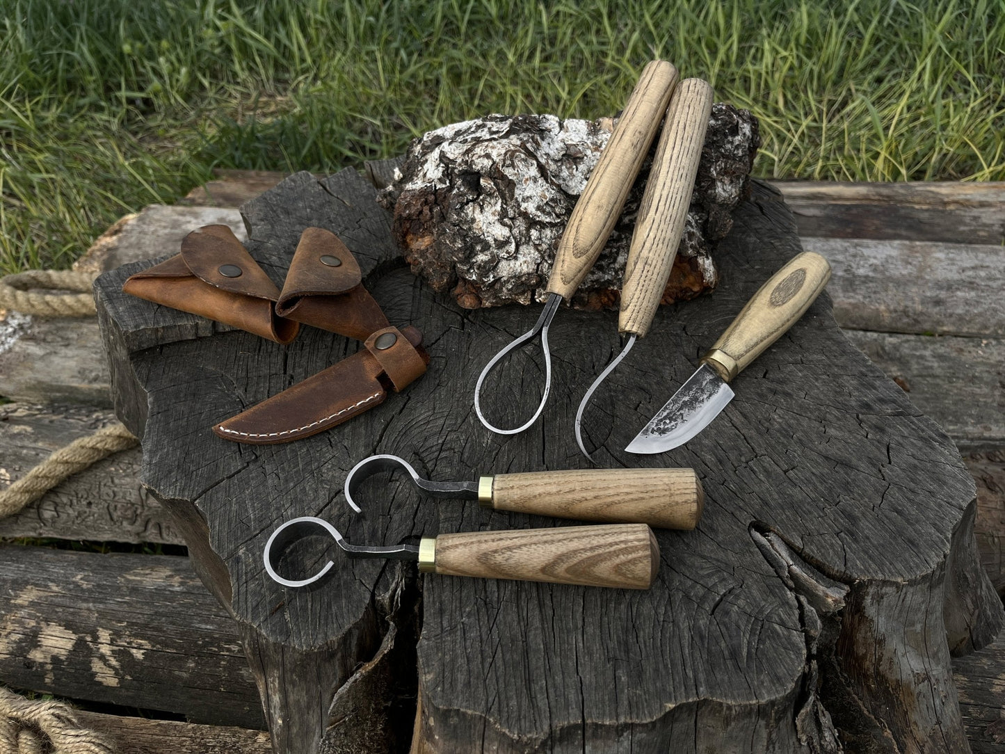 5-Piece Wood Carving Tool Set