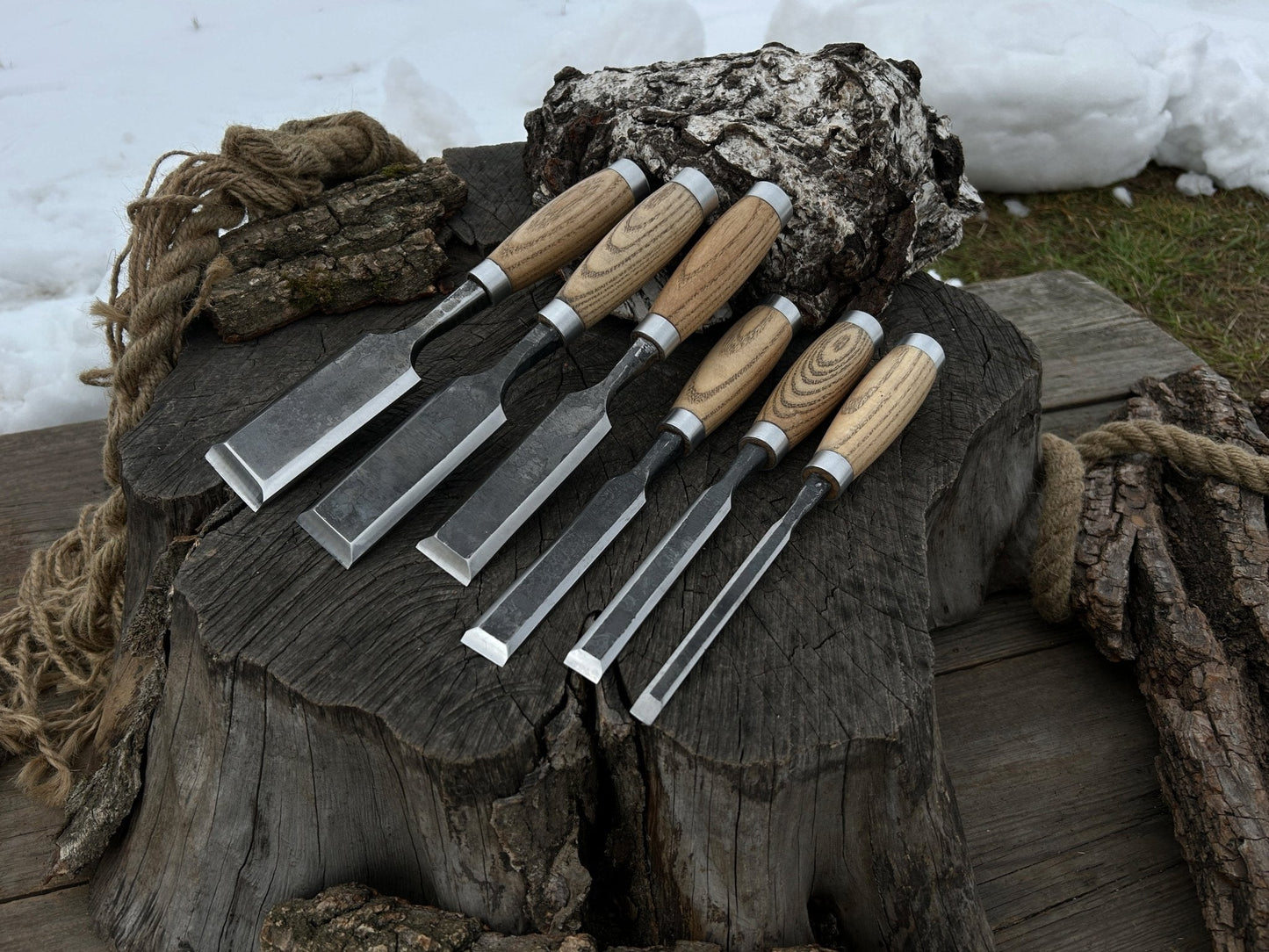 6-Piece Wood Carving Chisel Set
