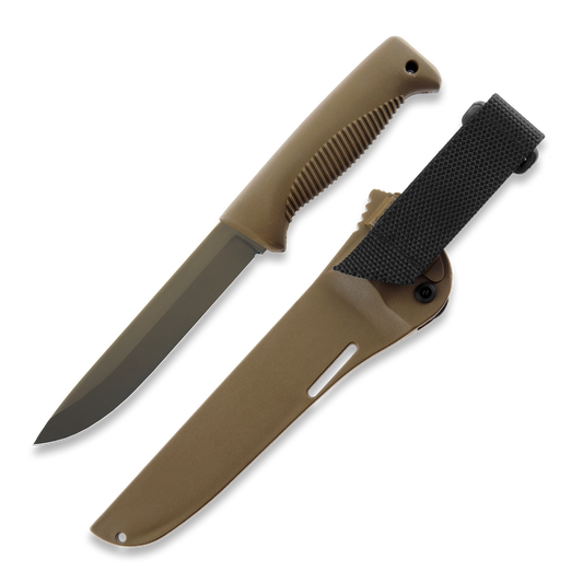 Peltonen M95 Ranger Puukko FDE Cerakote Coyote FJP060