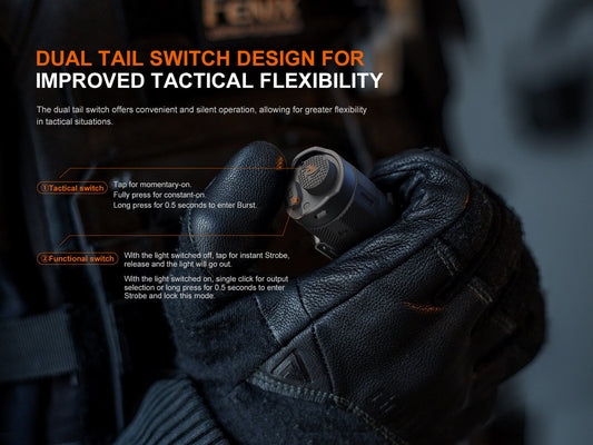 Fenix TK17 Dual Switch Tactical Flashlight