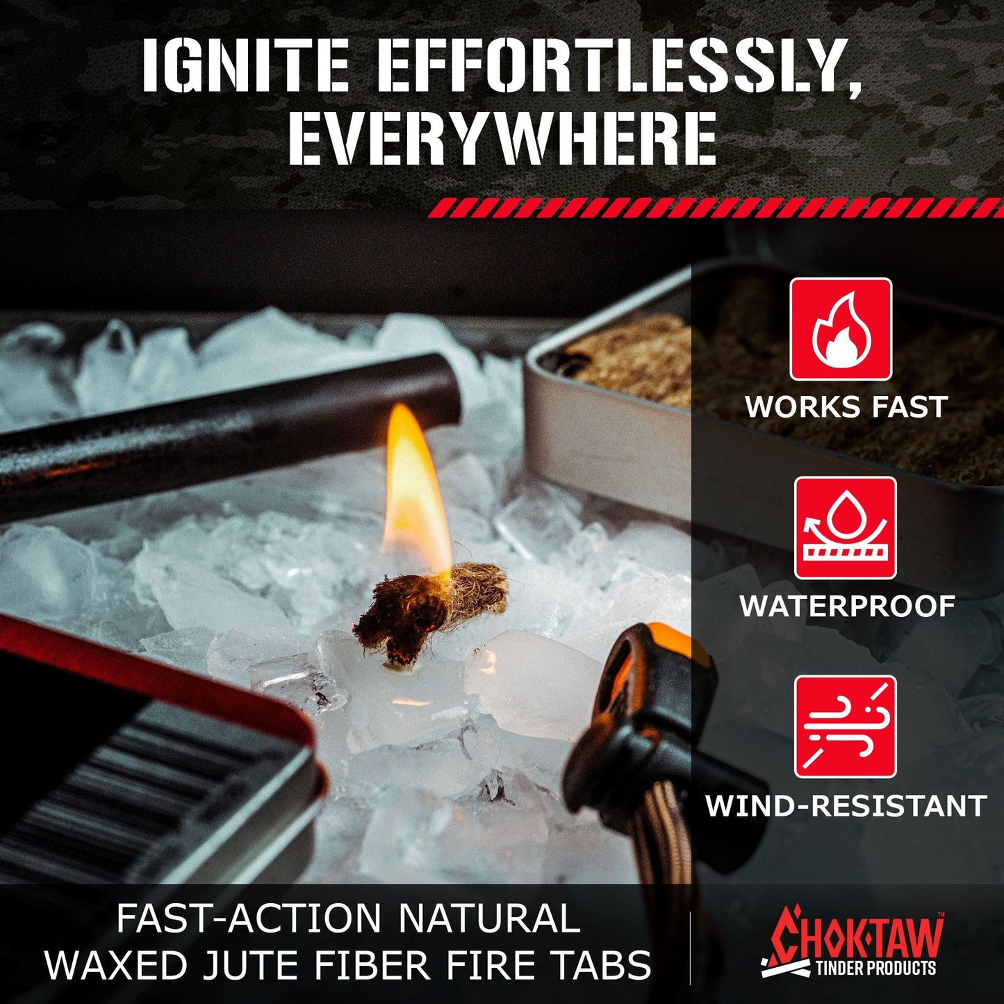 LIQUIDATION! - CHOKTAW Fire Tabs