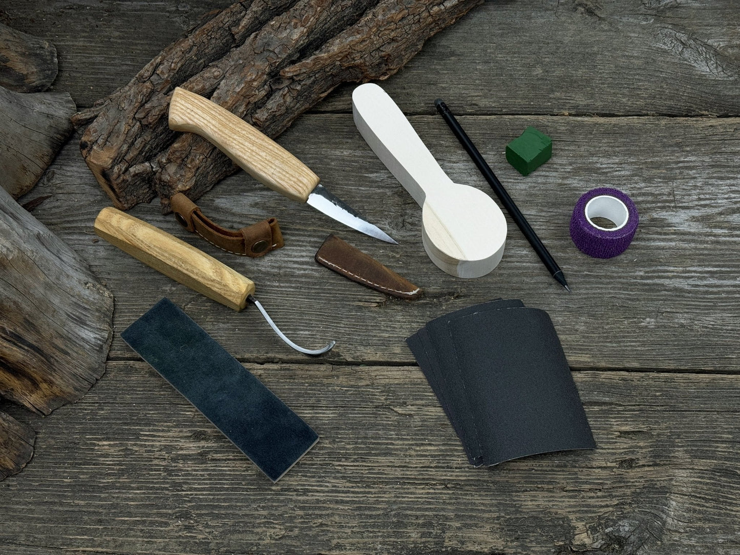Complete Spoon Carving Kit for Beginners
