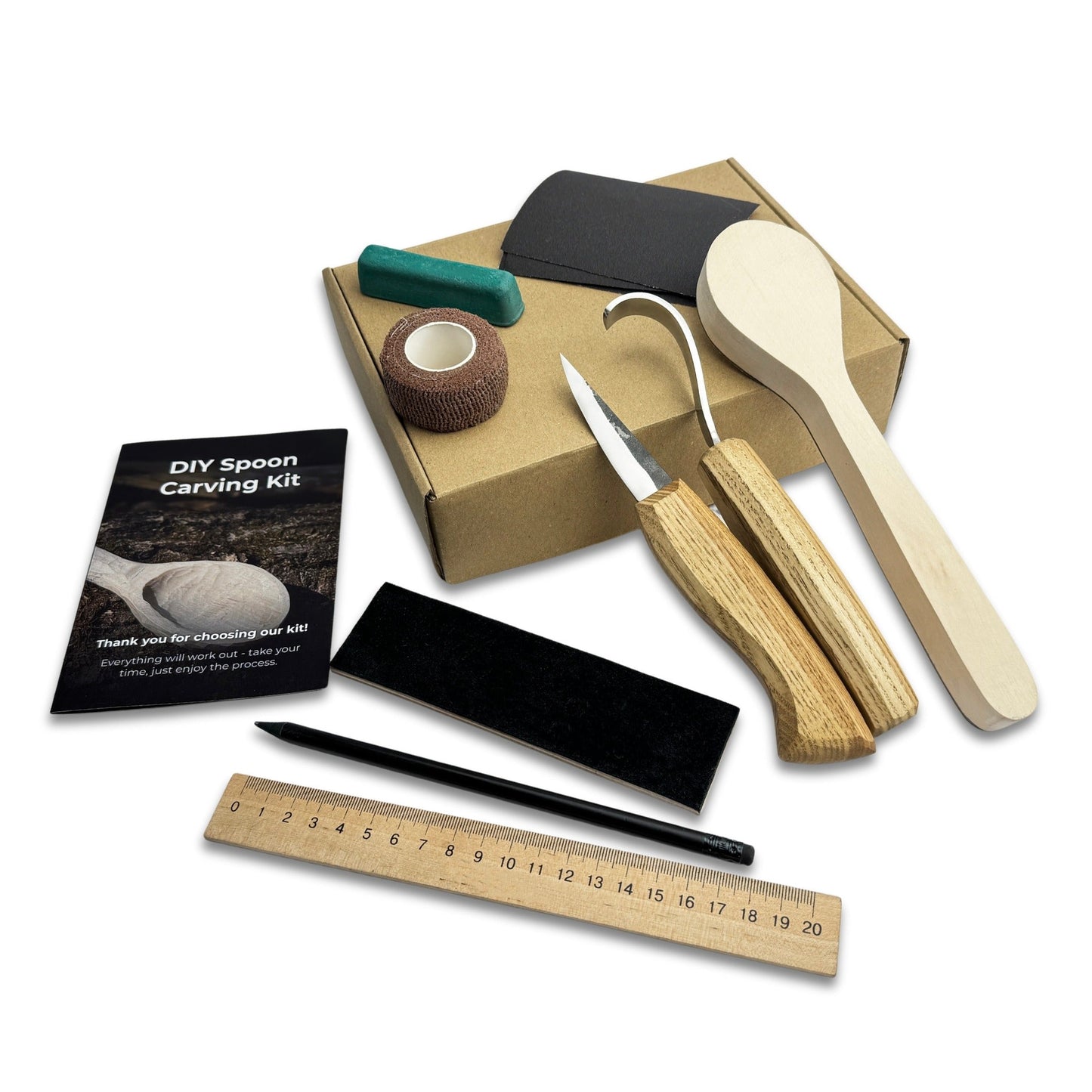 DIY Wood Carving Kit – Spoon Making Set for Beginners