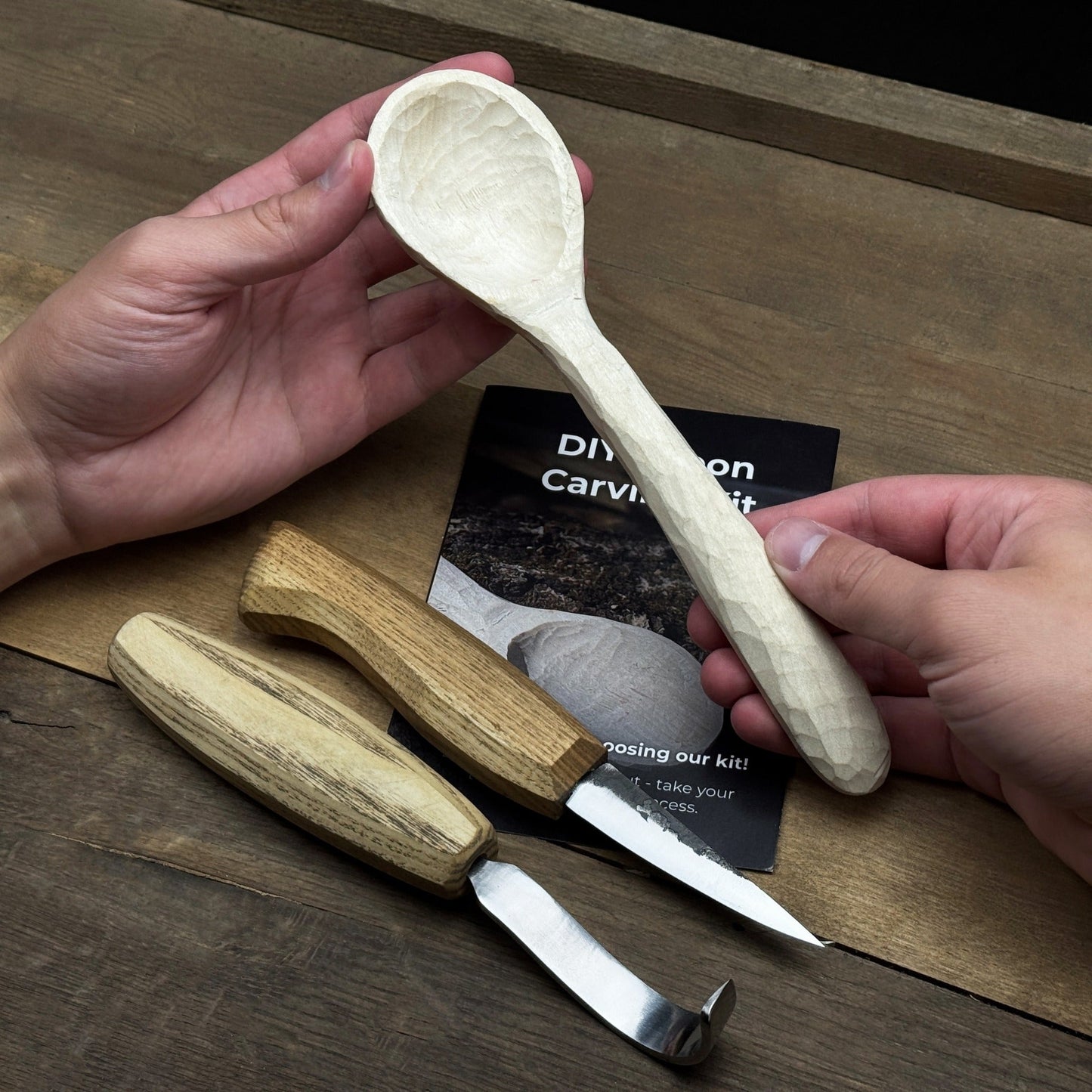 DIY Wood Carving Kit – Spoon Making Set for Beginners