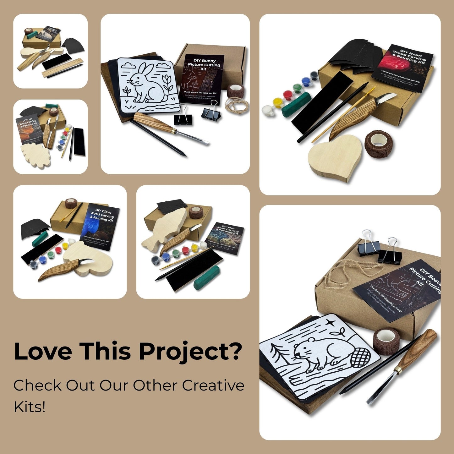 DIY Wood Carving Kit – Spoon Making Set for Beginners