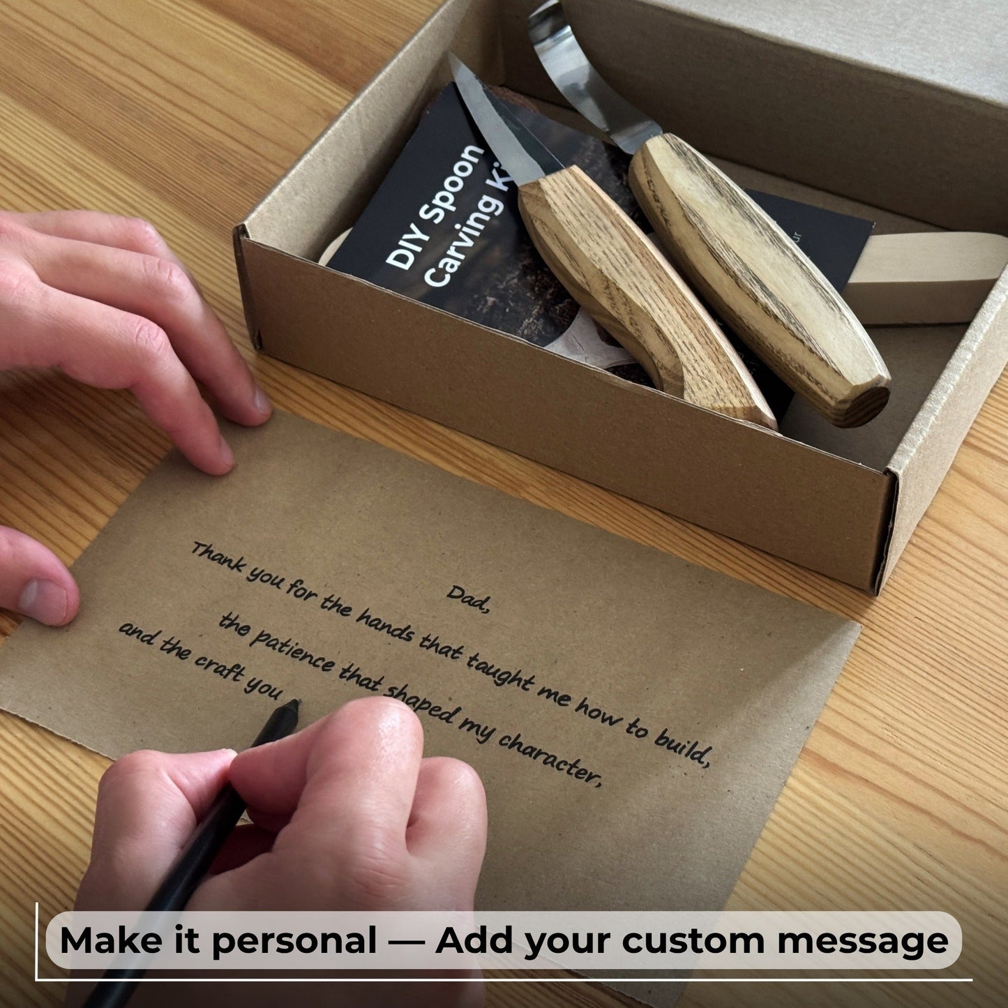 DIY Wood Carving Kit – Spoon Making Set for Beginners