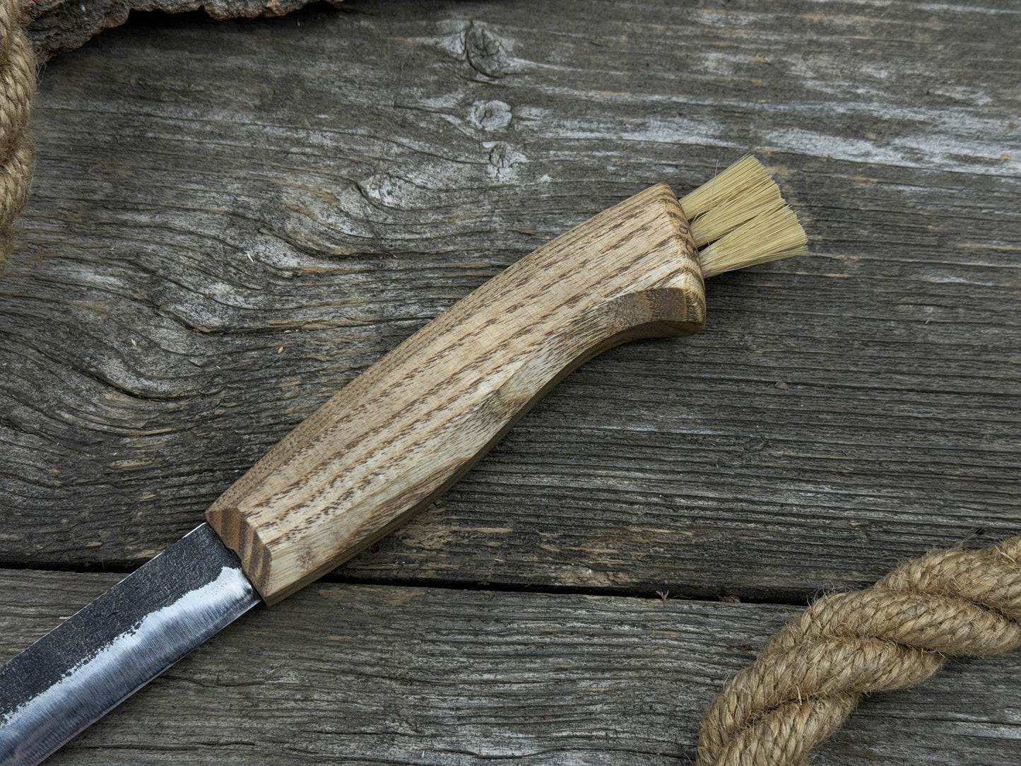 Mushroom Knife with Brush For Harvesting, 7.5 cm (2.95 inches)