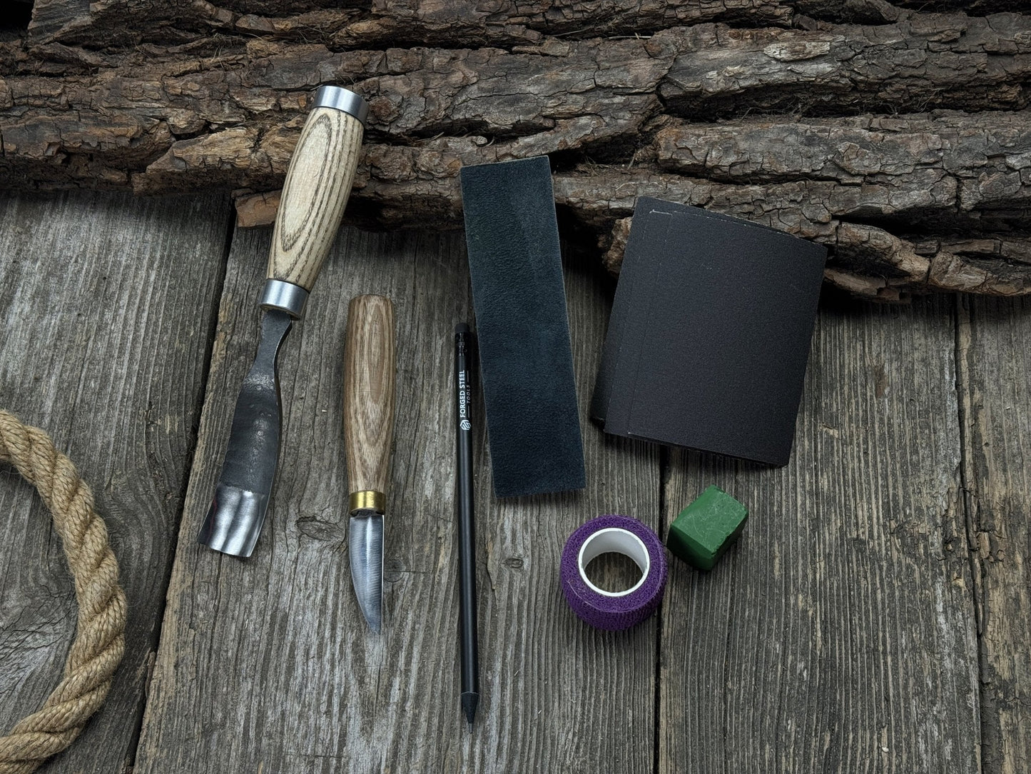 Spoon Carving Kit – DIY Wood Carving Set with Tools & Spoon Blanks for Starters