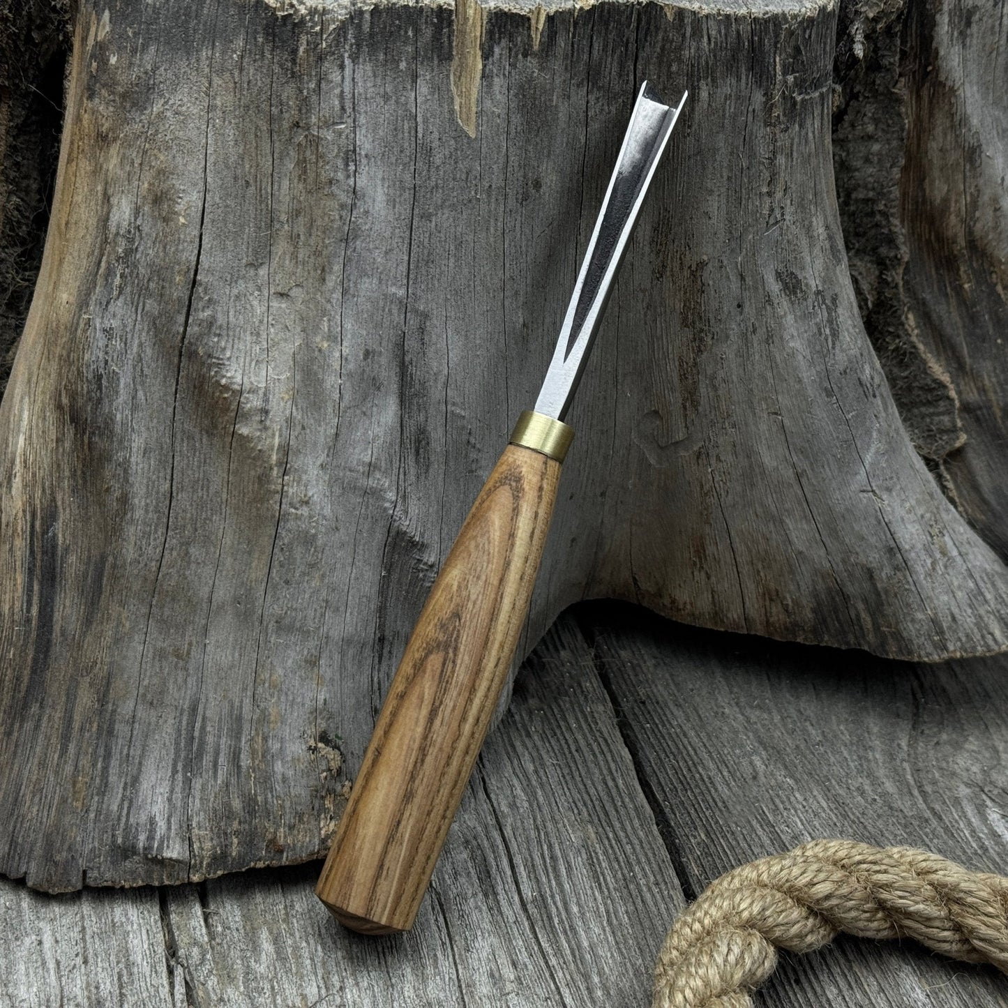 V-Parting Chisel 60 Degree, Blade 8 mm (0.31 inches)