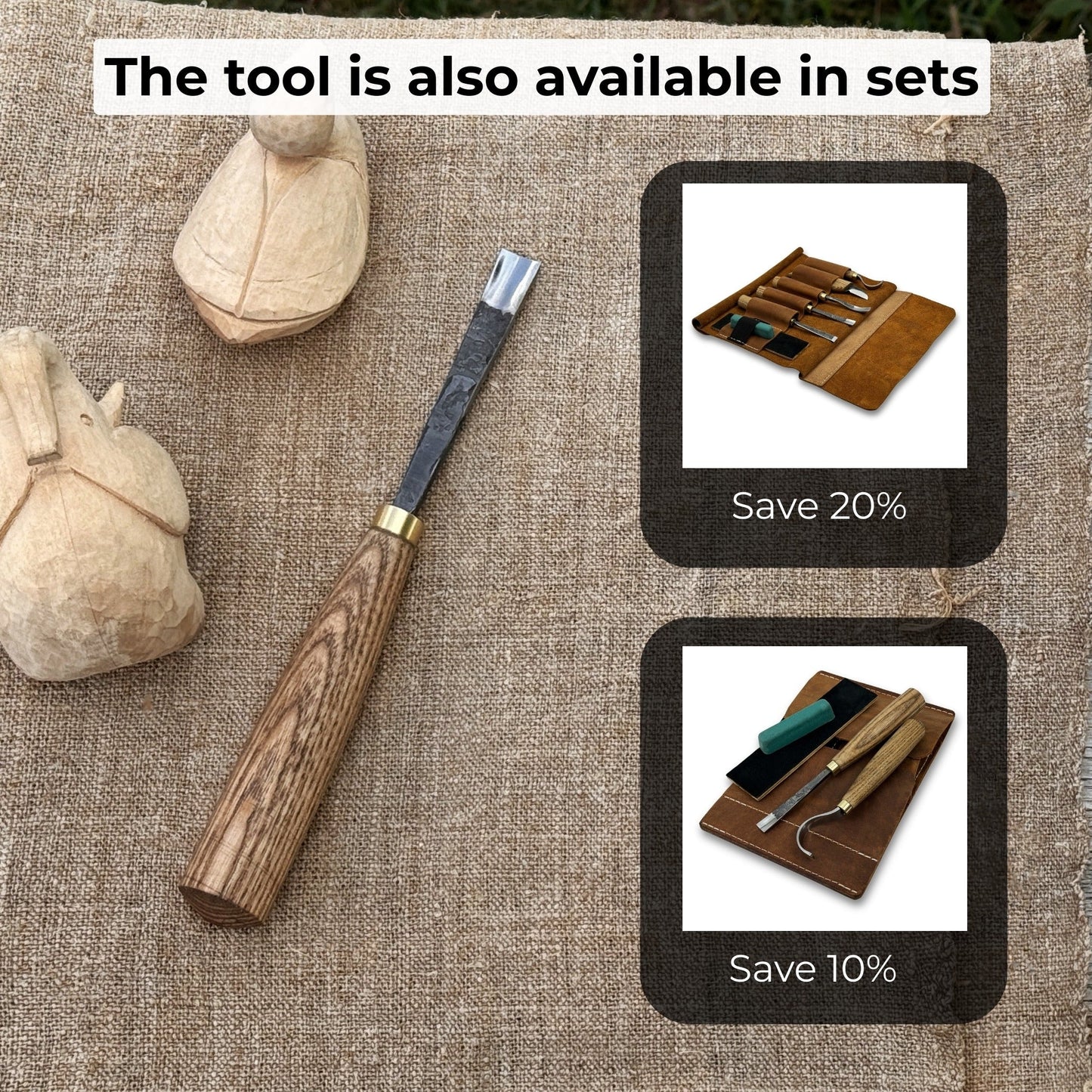 Straight Carving Gouge – 12 mm (0.47 inches)