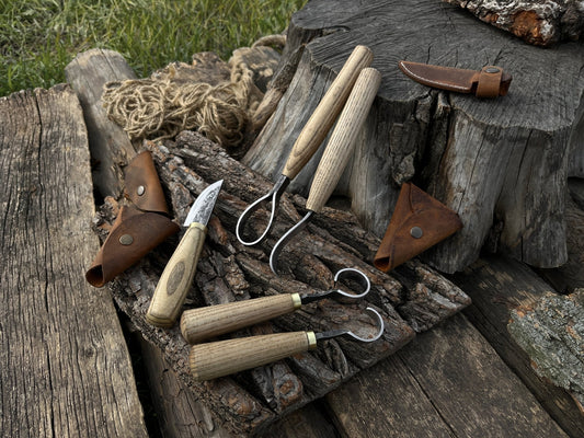 5-Piece Wood Carving Tool Set