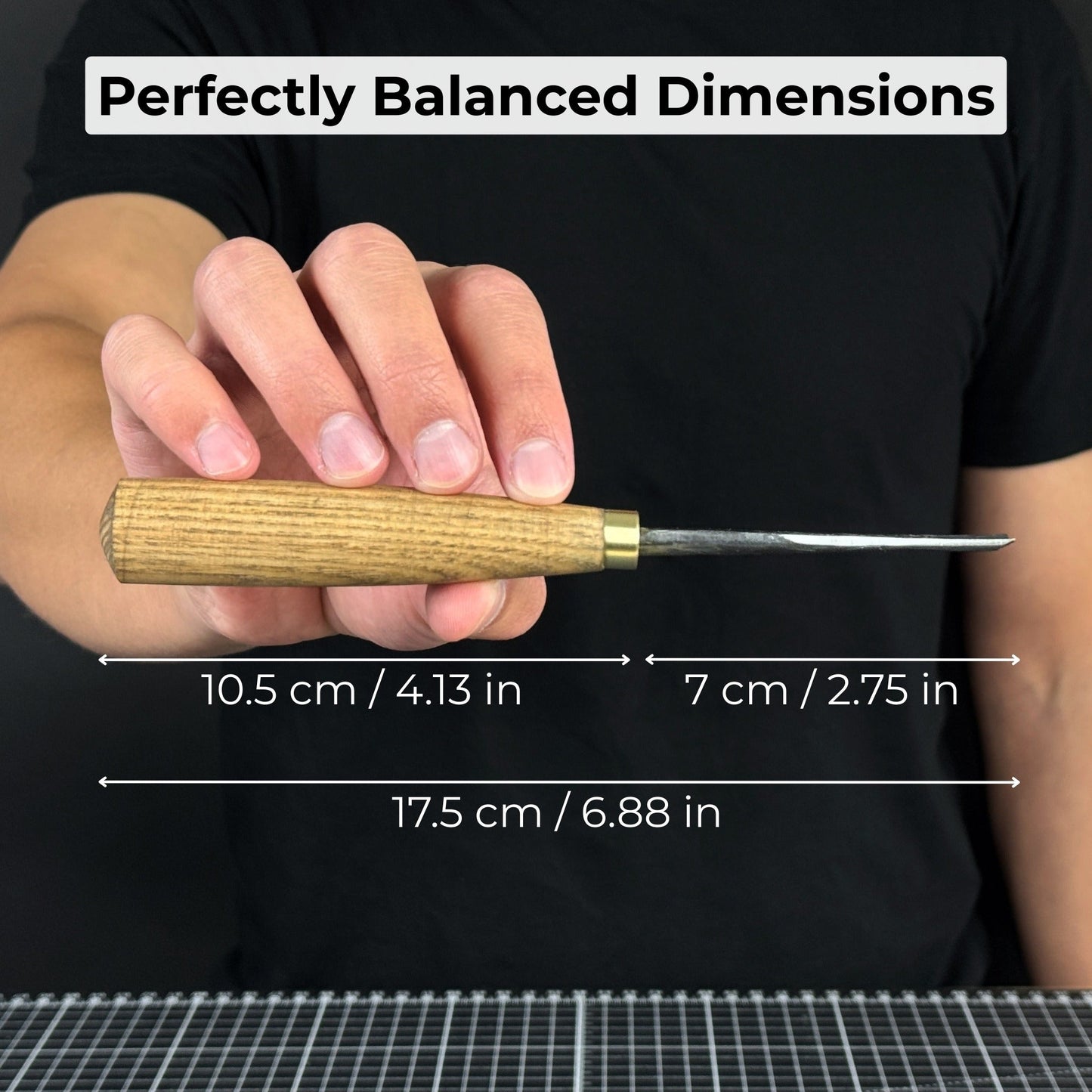 Straight Carving Gouge – 12 mm (0.47 inches)