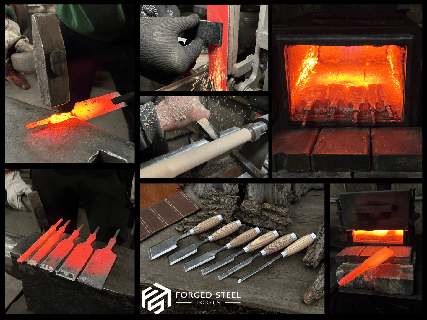 6-Piece Wood Carving Chisel Set