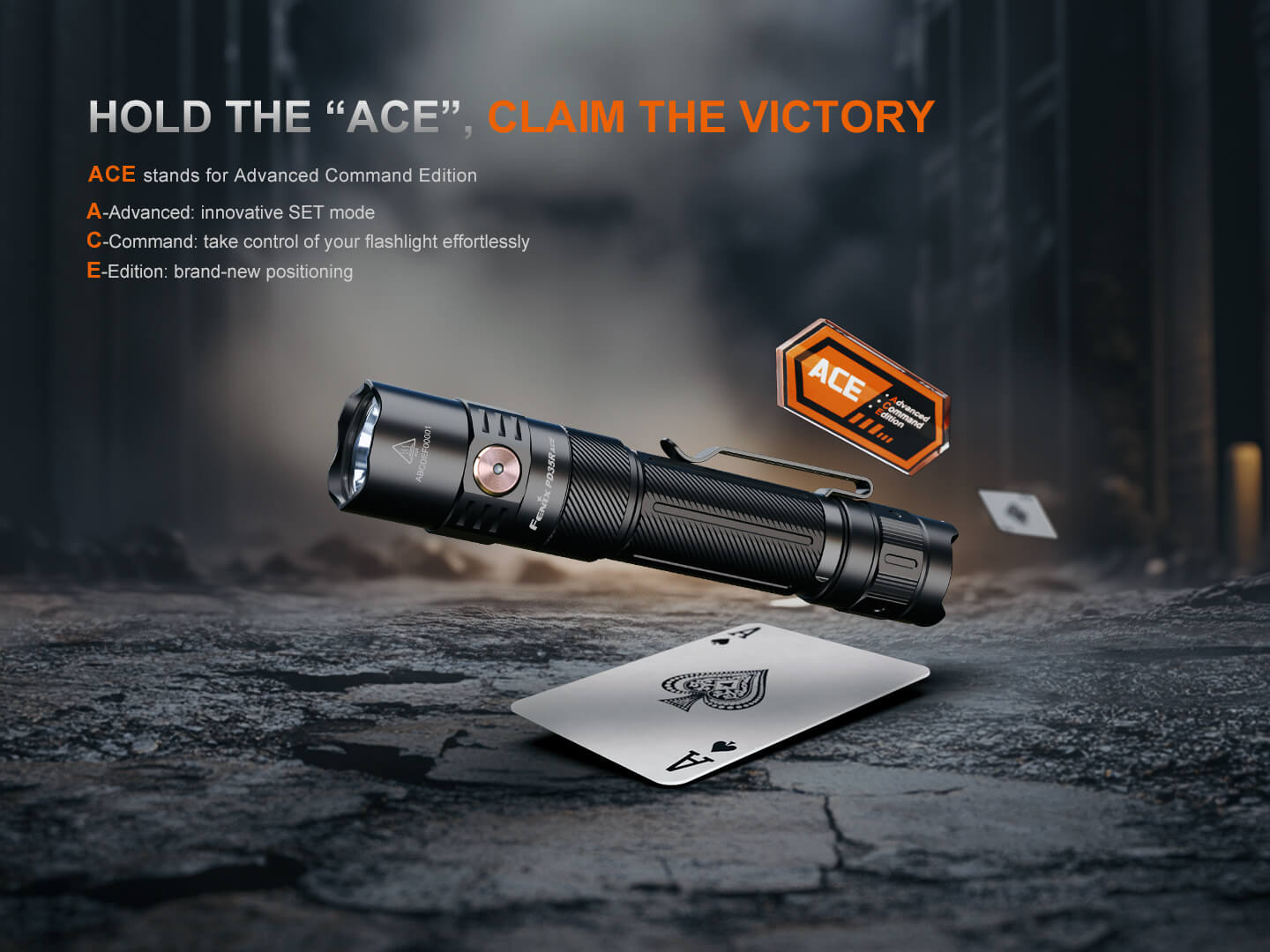 Fenix PD35R ACE Multi-mode Tactical Flashlight