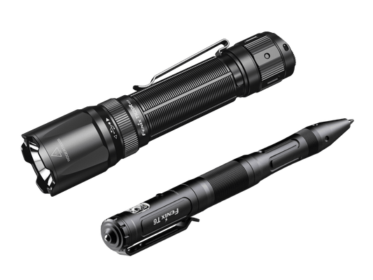 Fenix TK20R V2.0 Rechargeable Flashlight with FREE T5 Tactical Pen (optional)