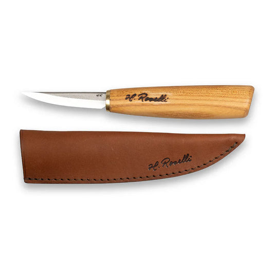 Roselli R113D The Carving Knife (Short Blade)- Red Elm