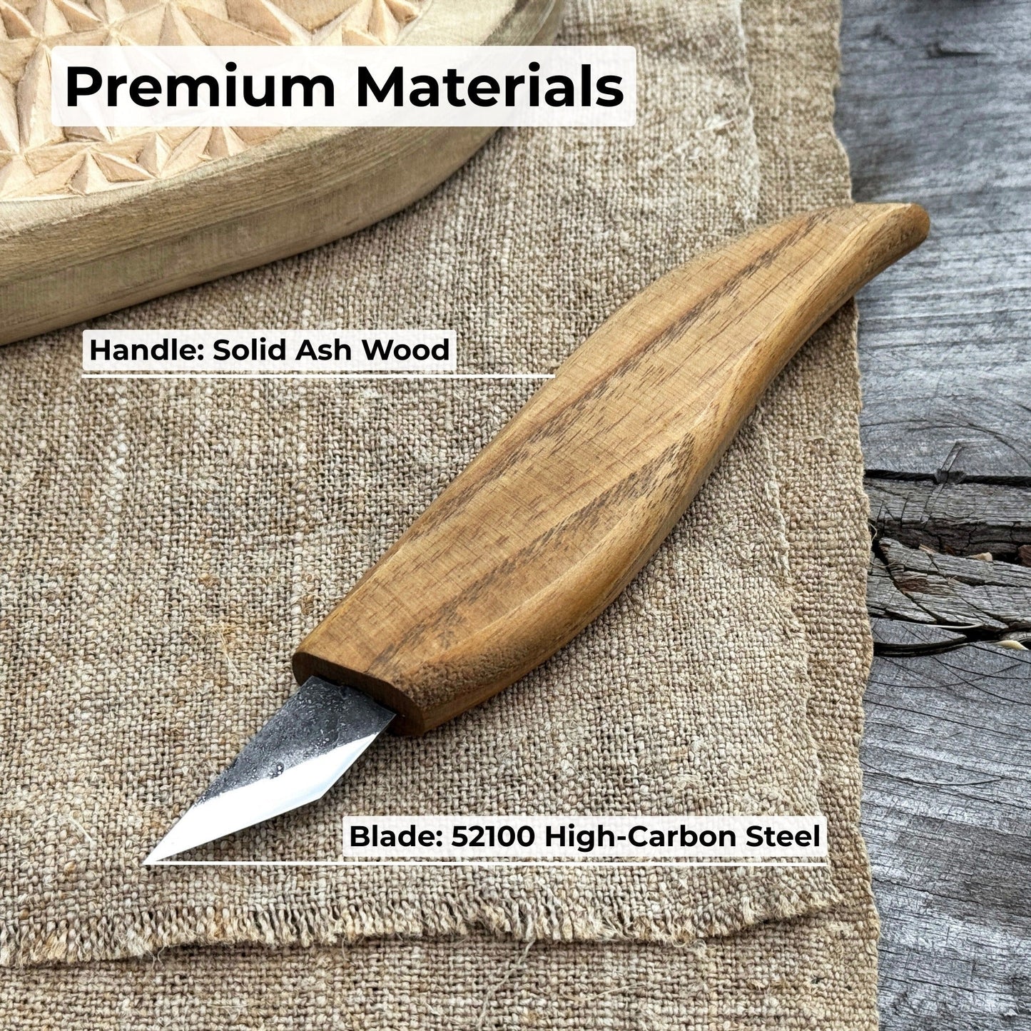 Detail Wood Carving Knife, 2.5 cm (1 inch)