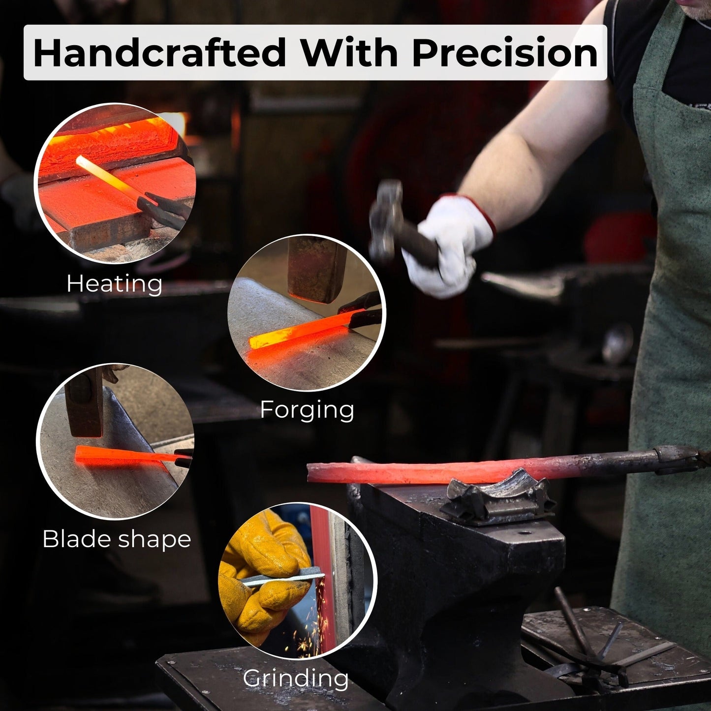 Straight Carving Gouge with Palm Handle – 12 mm (0.47 inches)