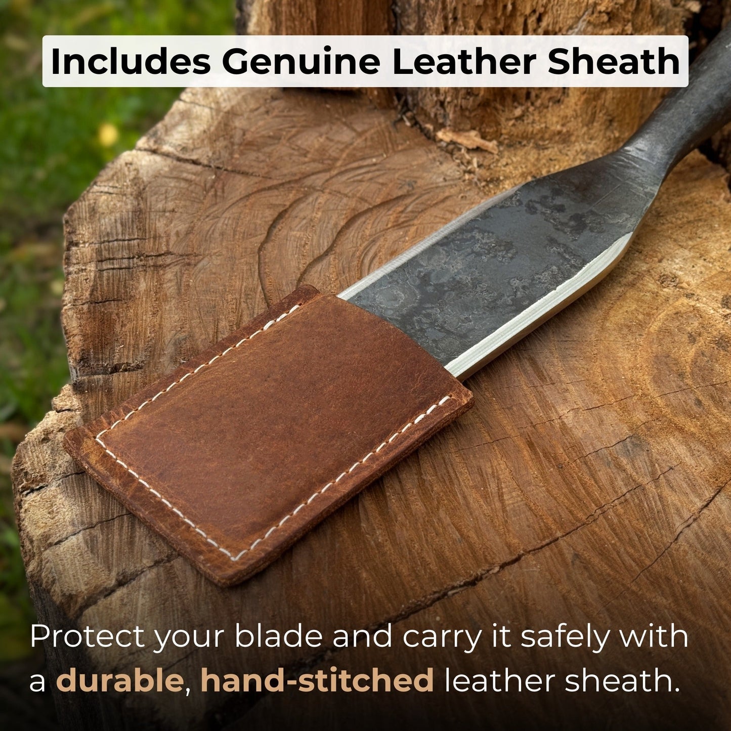 Timber Slick Chisel for Woodworking – 20 to 100 mm (0.8–3.9 Inches)