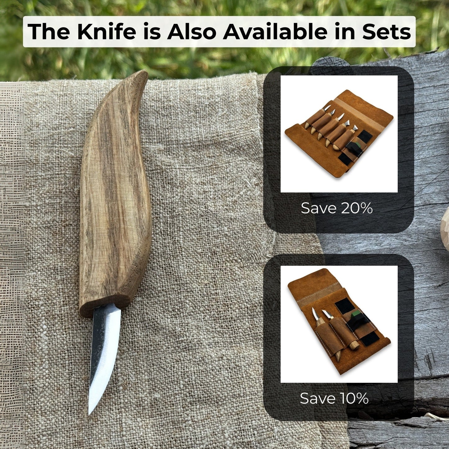 Whittling Knife for Wood Carving, 4.5 cm (1.77 inches)