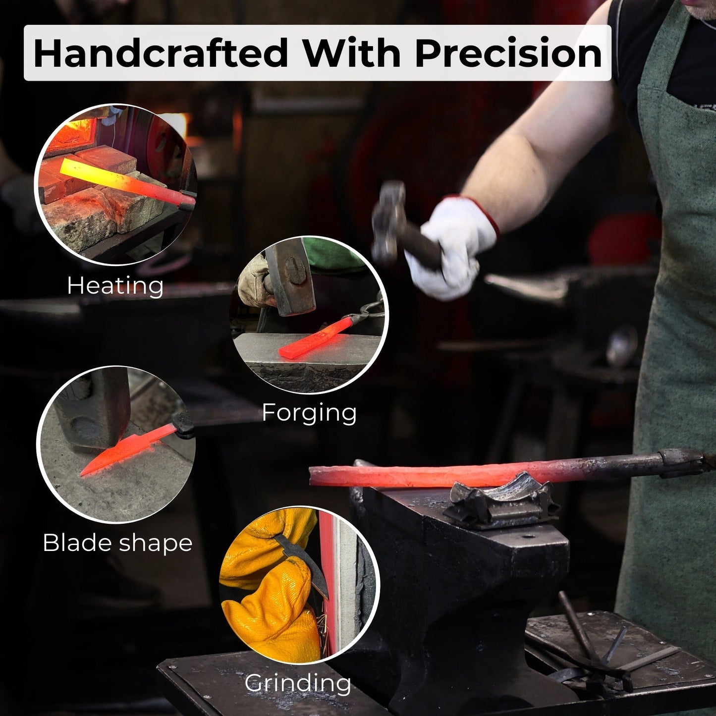 Whittling Knife for Wood Carving, 4.5 cm (1.77 inches)