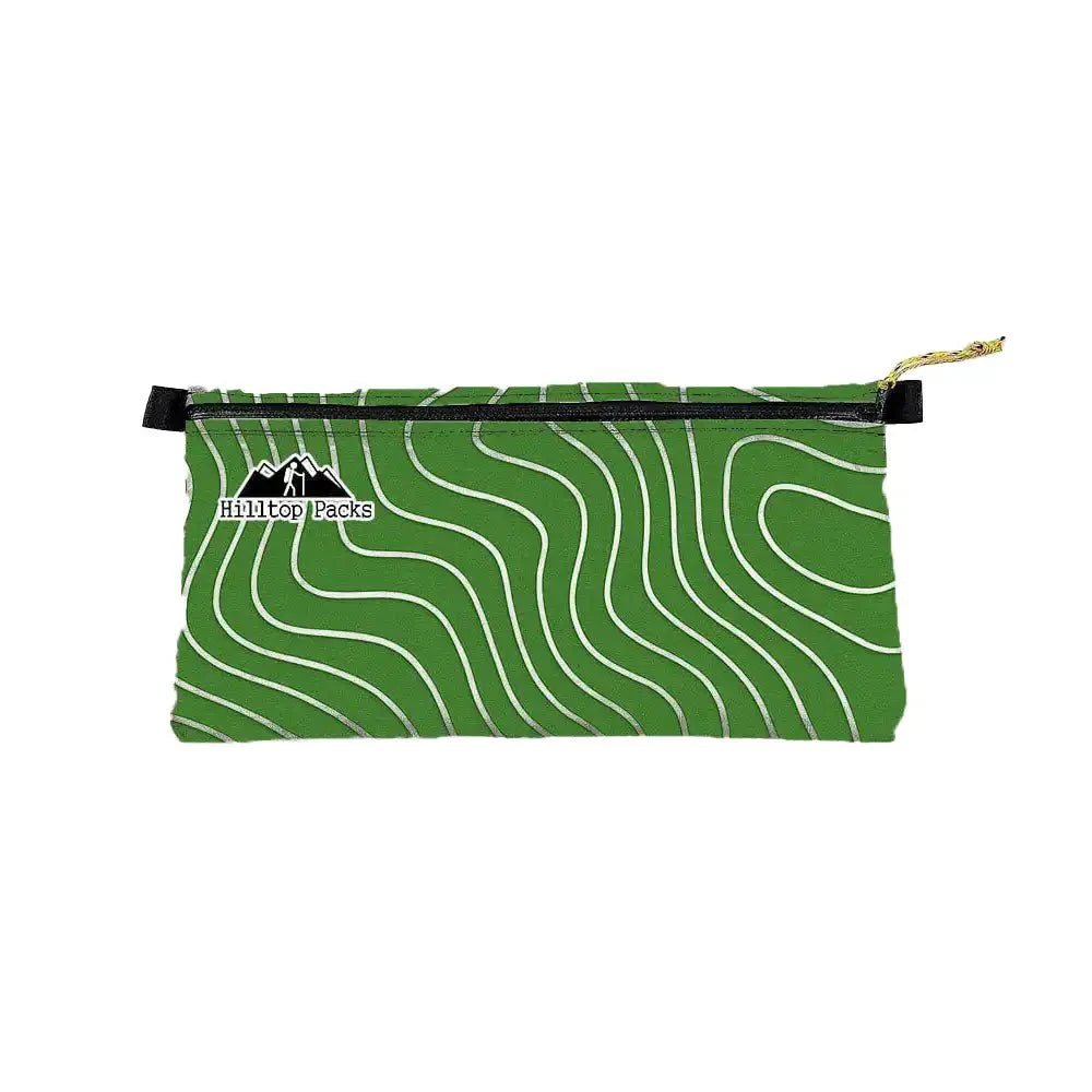 Zipper Pouches TOPO Patterns Ultralight D50T fabric